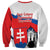 Slovakia Constitution Day Sweatshirt Slovensko Grassalkovich Palace With Coat Of Arms - Wonder Print Shop