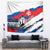 Slovakia Constitution Day Tapestry Slovensko Grassalkovich Palace With Coat Of Arms - Wonder Print Shop