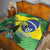 Feliz Dia Da Indepencencia Brazil Quilt Brasil Toucan Tropical Vibes