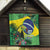 Feliz Dia Da Indepencencia Brazil Quilt Brasil Toucan Tropical Vibes