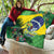 Feliz Dia Da Indepencencia Brazil Quilt Brasil Toucan Tropical Vibes