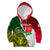 Personalised South Africa And England Rugby Kid Hoodie 2023 Springboks Combine Red Roses Sporty Style - Wonder Print Shop