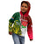 Personalised South Africa And England Rugby Kid Hoodie 2023 Springboks Combine Red Roses Sporty Style - Wonder Print Shop