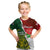 Personalised South Africa And England Rugby Kid T Shirt 2023 Springboks Combine Red Roses Sporty Style - Wonder Print Shop