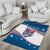 Personalized USA Rowing Area Rug 2024 United States Flag Curve Style - Wonder Print Shop