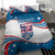 Personalized USA Rowing Bedding Set 2024 United States Flag Curve Style - Wonder Print Shop