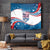 Personalized USA Rowing Tapestry 2024 United States Flag Curve Style