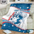 Personalized USA Surfing Blanket 2024 United States Flag Curve Style