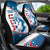 Personalized USA Surfing Car Seat Cover 2024 United States Flag Curve Style - Wonder Print Shop