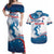 Personalized USA Surfing Couples Matching Off Shoulder Maxi Dress and Hawaiian Shirt 2024 United States Flag Curve Style - Wonder Print Shop