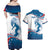 Personalized USA Surfing Couples Matching Off Shoulder Maxi Dress and Hawaiian Shirt 2024 United States Flag Curve Style - Wonder Print Shop