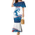 Personalized USA Surfing Family Matching Mermaid Dress and Hawaiian Shirt 2024 United States Flag Curve Style - Wonder Print Shop