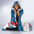 Personalized USA Surfing Hooded Blanket 2024 United States Flag Curve Style