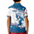 Personalized USA Surfing Kid Polo Shirt 2024 United States Flag Curve Style - Wonder Print Shop