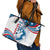 Personalized USA Surfing Leather Tote Bag 2024 United States Flag Curve Style