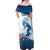 Personalized USA Surfing Off Shoulder Maxi Dress 2024 United States Flag Curve Style - Wonder Print Shop