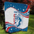 Personalized USA Surfing Quilt 2024 United States Flag Curve Style