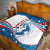 Personalized USA Surfing Quilt 2024 United States Flag Curve Style