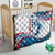 Personalized USA Surfing Quilt 2024 United States Flag Curve Style