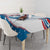 Personalized USA Surfing Tablecloth 2024 United States Flag Curve Style