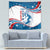 Personalized USA Surfing Tapestry 2024 United States Flag Curve Style