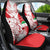 Custom Iran Football Car Seat Cover Go Team Melli Leopard Pattern - Wonder Print Shop