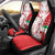 Custom Iran Football Car Seat Cover Go Team Melli Leopard Pattern - Wonder Print Shop