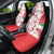 Custom Iran Football Car Seat Cover Go Team Melli Leopard Pattern - Wonder Print Shop