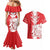 Custom Iran Football Couples Matching Mermaid Dress and Hawaiian Shirt Go Team Melli Leopard Pattern - Wonder Print Shop