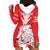 Custom Iran Football Hoodie Dress Go Team Melli Leopard Pattern - Wonder Print Shop