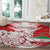 Custom Iran Football Round Carpet Go Team Melli Leopard Pattern