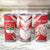 Custom Iran Football Tumbler Cup Go Team Melli Leopard Pattern - Wonder Print Shop