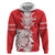 Custom Iran Football Zip Hoodie Go Team Melli Leopard Pattern - Wonder Print Shop