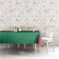 Custom Guyana Football Tablecloth Go Golden Jaguars Green Version - Wonder Print Shop