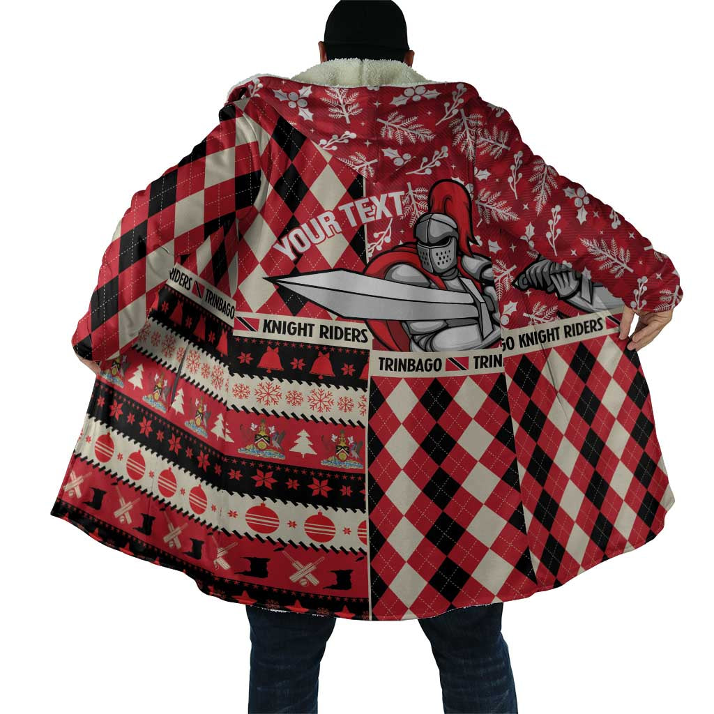 Personalized Trinbago Cricket Christmas Cloak Merry Xmas Knight Riders - Wonder Print Shop