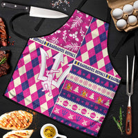 Barbados Cricket Christmas Apron Merry Xmas Royals - Wonder Print Shop