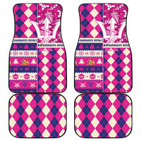 Personalized Barbados Cricket Christmas Car Mats Merry Xmas Royals - Wonder Print Shop