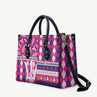Barbados Cricket Christmas Leather Bag Merry Xmas Royals - Wonder Print Shop