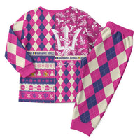 Personalized Barbados Cricket Christmas Pajama Set Merry Xmas Royals - Wonder Print Shop