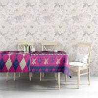 Barbados Cricket Christmas Tablecloth Merry Xmas Royals - Wonder Print Shop