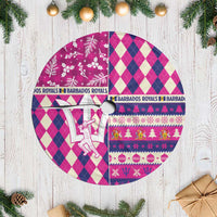 Barbados Cricket Christmas Tree Skirt Merry Xmas Royals - Wonder Print Shop