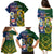 South Africa And United States Rugby Family Matching Puletasi Dress and Hawaiian Shirt 2023 Springboks Combine Eagles - Wonder Print Shop