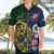 South Africa And United States Rugby Hawaiian Shirt 2023 Springboks Combine Eagles - Wonder Print Shop