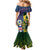 South Africa And United States Rugby Mermaid Dress 2023 Springboks Combine Eagles - Wonder Print Shop