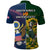 South Africa And United States Rugby Polo Shirt 2023 Springboks Combine Eagles - Wonder Print Shop