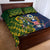 South Africa And United States Rugby Quilt Bed Set 2023 Springboks Combine Eagles - Wonder Print Shop