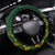 South Africa And United States Rugby Steering Wheel Cover 2023 Springboks Combine Eagles - Wonder Print Shop