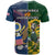 South Africa And United States Rugby T Shirt 2023 Springboks Combine Eagles - Wonder Print Shop