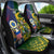 Custom South Africa And United States Rugby Car Seat Cover 2023 Springboks Combine Eagles - Wonder Print Shop