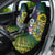 Custom South Africa And United States Rugby Car Seat Cover 2023 Springboks Combine Eagles - Wonder Print Shop